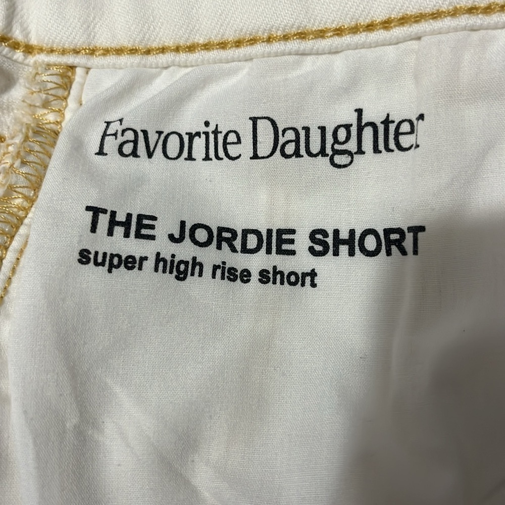 Favorite Daughter The Jordie Short Super Hi Rise Size 34 NWT - Picture 10 of 12